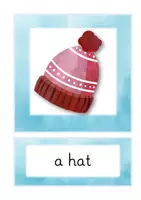 Vista previa - Elementos para la creación de materiales - Winter and christmas words (vocabulary training) - página 2