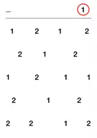 Vorschau - Arbeitsblätter - Anfangsunterricht Mathe Zahlenraum 10, Zählen, Schreiben, Suchen, Nachlegen, erstes Rechnen - Seite 1