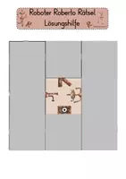 Vorschau - Spiele - Roboter Roberto Rätsel mit Lösungshilfen - Seite 1