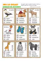 Vista previa - Juegos / Gamificación - No lo digas! Juego en el zoológico - página 2
