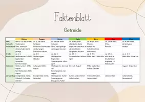Vorschau - Stundenentwürfe - XXL Materialpaket Getreide: 8 Tafelbilder, Wissenskartei, Puzzle, Legekreis, Klammerkarten, Lernfächer, Lernmatrix, Experimente/Versuche Keimung, Arbeitsblätter - Seite 3