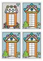 Vorschau - Unterrichtsreihen - Zahlzerlegung Häuser 3 bis 10 ( Weihnachten) - Seite 3