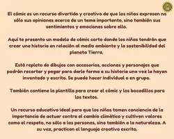 Vista previa - Manualidades / Dibujos para colorear - Crear un cómic: ¡Nos importa la Tierra! - página 2