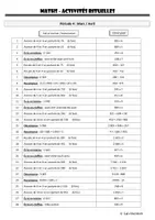 Aperçu - Feuilles d'exercices - Activités ritualisées - Maths - Page 3