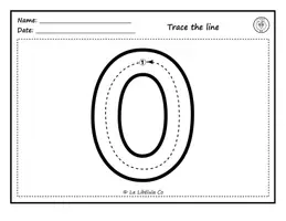 Vista previa - Hojas de trabajo - WORKSHEETS TRACING NUMBERS 0 TO 100 - página 3