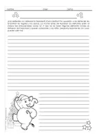 Vorschau - Arbeitsblätter - Navidad con los elefantes Spanisch Weihnachten kreatives Schreiben - Seite 3