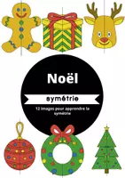Aperçu - Matériel pour travaux manuels / dessin - Dessins en symétrie - Noël - maternelle & primaire - Page de couverture