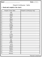 Vista previa - Hojas de trabajo - ESL Grammar Worksheets / Pack Actividades - página 1