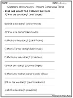 Vista previa - Hojas de trabajo - ESL Grammar Worksheets / Pack Actividades - página 3