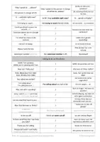 Vorschau - Poster - Business English vocabulary list (phone calls) (Vokabelliste) - Seite 1