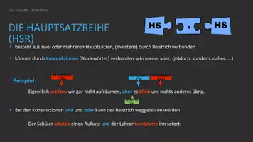 Vorschau - Stundenentwürfe - DEUTSCH: Infopräsentation zu Hauptsatz Gliedsatz - Seite 3