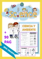 Vista previa - Unidades / Secuencias / Situaciones de Aprendizaje - CIENCIA Y AMBIENTE 2DO GRADO CUADERNO DE PRÁCTICA - Portada