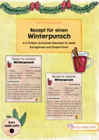 Vorschau - Anderer Materialtyp - Feriengruß Winterpunsch (Freebie) - Deckblatt
