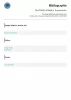Aperçu - Apprentissages en autonomie - CRAZY ZOO ANIMALS - A game of dice - Page 3