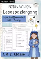 Vorschau - Arbeitsblätter - Materialpaket "Weihnachtsgeschichte" - Deutsch & Religion - Seite 1