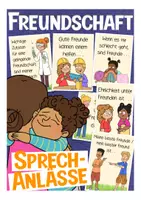 Vista previa - Unidades / Secuencias / Situaciones de Aprendizaje - Sprechanlässe Freundschaft Deutsch - Portada