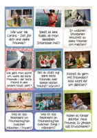 Vista previa - Unidades / Secuencias / Situaciones de Aprendizaje - Freundschaft Bilder und Fragen Deutsch / Alemán - página 2