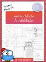 Vorschau - Arbeitsblätter - 🎅🏼 Großes Materialpaket I Weihnachten I Kl 1-3 - Seite 1