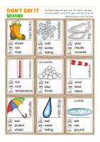 Vorschau - Spiele - the WEATHER Don't say it Spiel Englisch - Seite 3