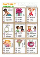 Vorschau - Spiele - Don't say it - Valentine´s Day Englisch (Valentinstag) - Seite 2