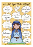 Vorschau - Arbeitsblätter - Was ist eigentlich beten? Religion Arbeitsblätter Glaube und Gebet - Seite 1