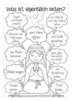 Vorschau - Arbeitsblätter - Was ist eigentlich beten? Religion Arbeitsblätter Glaube und Gebet - Seite 3