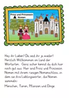 Vorschau - Poster - Einführung der Verben Königreich der Wortarten Teil 3 - Seite 2