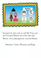 Vorschau - Poster - Einführung der Verben Königreich der Wortarten Teil 3 - Seite 3