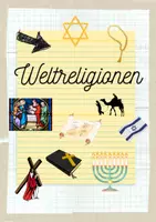 Vorschau - Präsentationen/Tafelbilder - Thesen Weltreligionen (Unterrichtseinstieg; Tafelmaterial oder digital oder Spiel) - Deckblatt