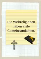 Vorschau - Präsentationen/Tafelbilder - Thesen Weltreligionen (Unterrichtseinstieg; Tafelmaterial oder digital oder Spiel) - Seite 2