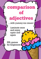 Aperçu - Feuilles d'exercices - English adjectives game - Page de couverture