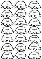 Aperçu - Feuilles d'exercices - English adjectives game - Page 3
