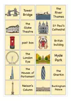Aperçu - Jeux - Britain / London UK matching cards English Anglais - Page 3