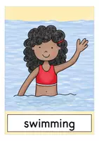 Aperçu - Cartes / Images - sports picture + word cards English / Anglais - Page 2