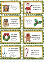 Aperçu - Apprentissages en autonomie - Christmas English / Anglais speaking prompts - Page 2