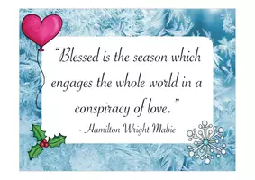 Aperçu - Présentation / Support pour le tableau - FREEBIE Christmas English quotes - Page 2