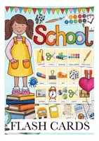 Aperçu - Inclusion - at school English flash cards (Anglais) - Page de couverture
