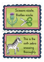 Aperçu - Jeux - FREEBIE tongue twisters English Anglais - Page 3