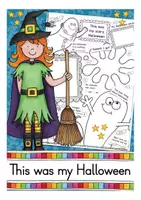 Aperçu - Feuilles d'exercices - This was my Halloween English worksheets - Page de couverture