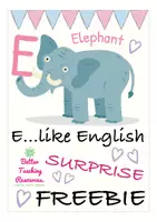 Aperçu - Matériel pour travaux manuels / dessin - SURPRISE FREEBIE anglais pour l'Ecole Elementaire - Page de couverture
