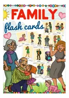 Aperçu - Présentation / Support pour le tableau - Family English flash cards - Page de couverture