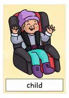Aperçu - Présentation / Support pour le tableau - Family English flash cards - Page 3