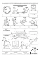 Aperçu - Préparation de séquence / Séquence complète - Bildwörterbuch Präpositionen - Page 3
