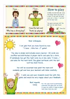 Aperçu - Jeux - I have Who has? feelings and emotions English Anglais - Page 3