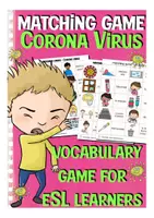 Aperçu - Jeux - Corona Clovid-19 English Anglais matching cards - Page de couverture