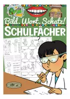 Aperçu - Feuilles d'exercices - Bildwörterbuch Schulfächer - Page de couverture