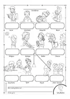 Aperçu - Feuilles d'exercices - Bildwörterbuch Schulfächer - Page 2