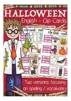 Aperçu - Apprentissages en autonomie - Halloween English Anglais clip cards - Page de couverture
