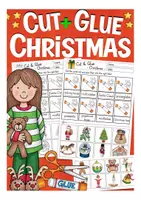 Aperçu - Feuilles d'exercices - Christmas English Anglais Cut & Glue worksheets - Page de couverture