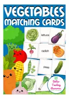 Aperçu - Jeux - vegetables English Anglais matching cards game - Page de couverture